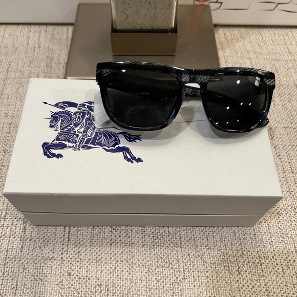 Burberry Check Lichen Sunglasses main image 12